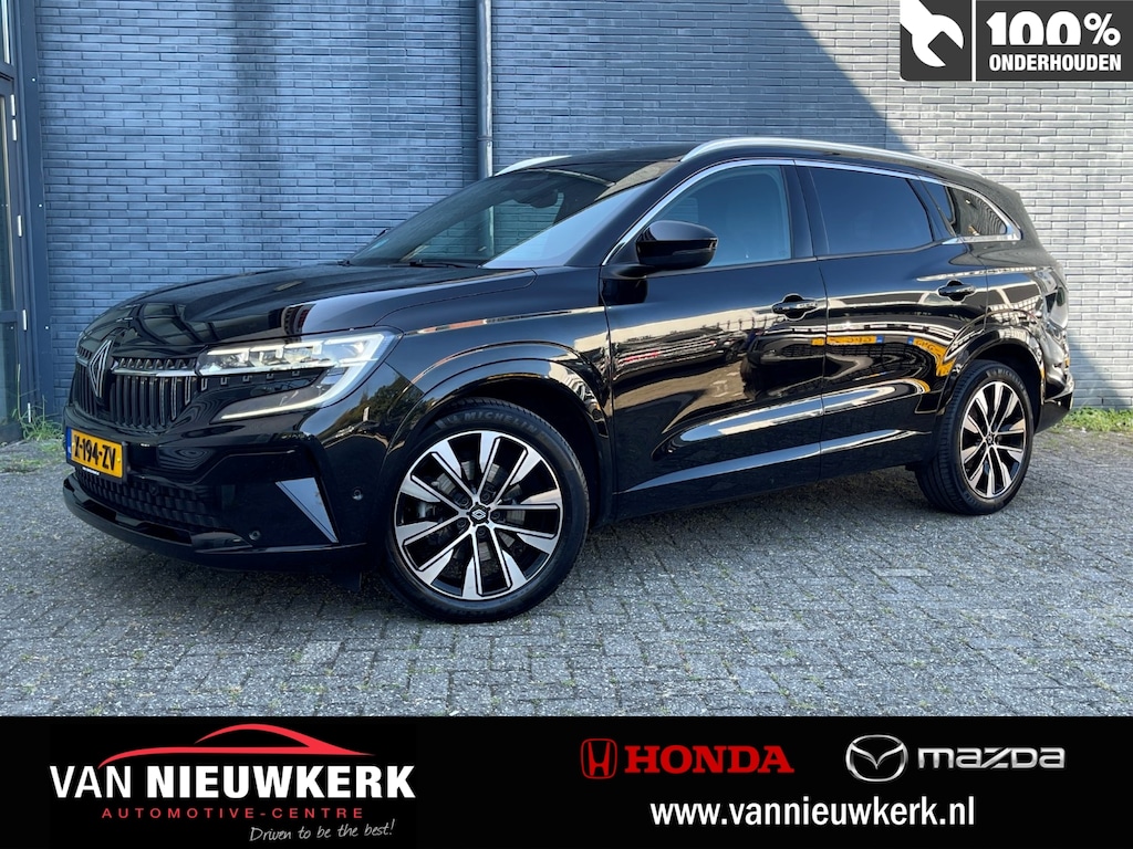 Renault Espace E-Tech Full Hybrid 200PK Techno Automaat | Adaptieve Cruise | Carplay | Stuurverwarming | Elek. Achterklep | Digitaal Dashboard |