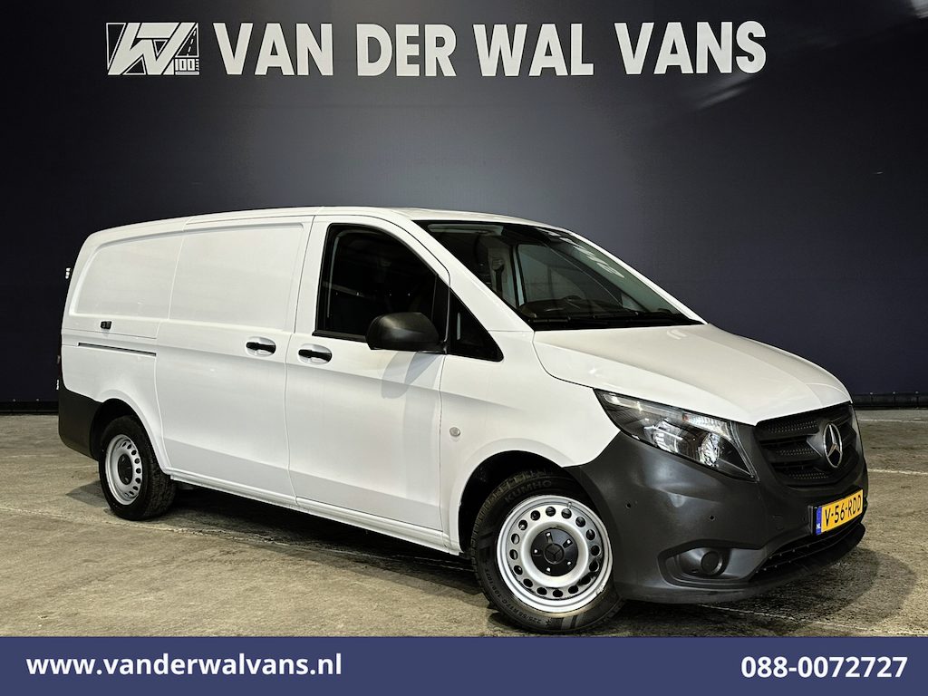 Mercedes-Benz Vito 116 CDI 164pk L2H1 Euro6 Airco | Camera | Navigatie | Apple Carplay | Cruisecontrol Android Auto, Stoelverwarming, Parkeersensoren, Bijrijdersbank