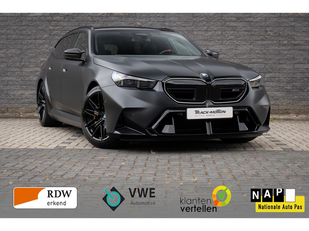 BMW M5 5-serie Touring Matt zwart BTW PPF
