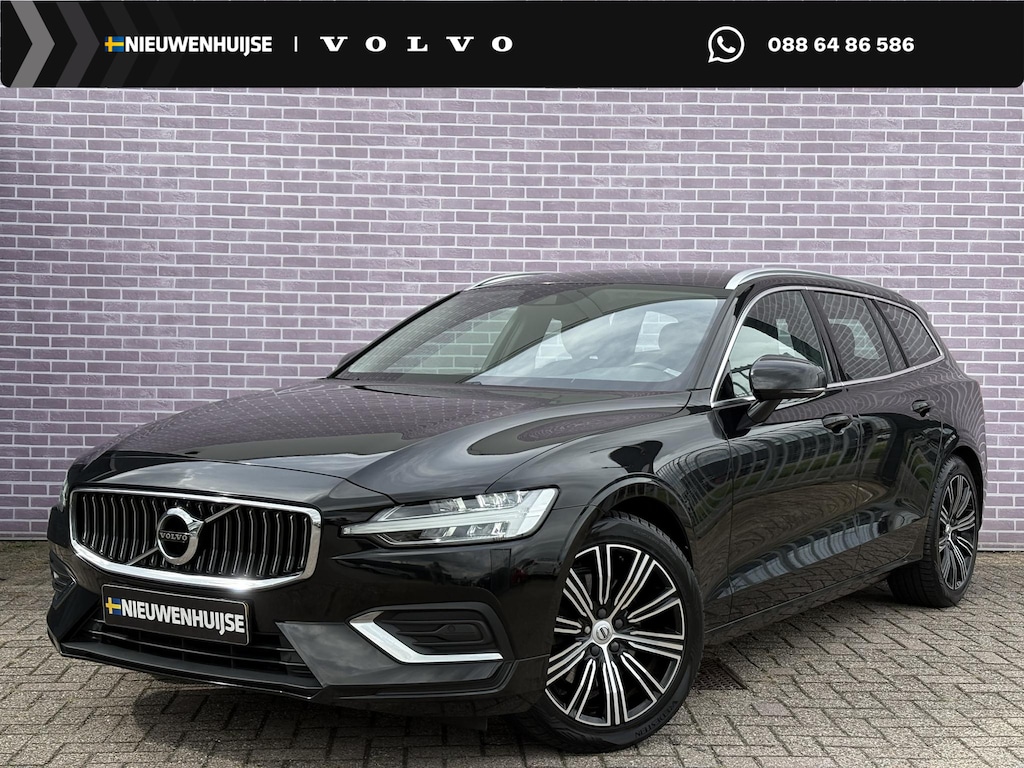 Volvo V60 2.0 B4 Inscription | Trekhaak | Keyless entry/start | Adaptive Cruise | Pilot assist | Power Seat | Memory | Leder | Stoel/stuur verwarming | Apple carplay/android auto |