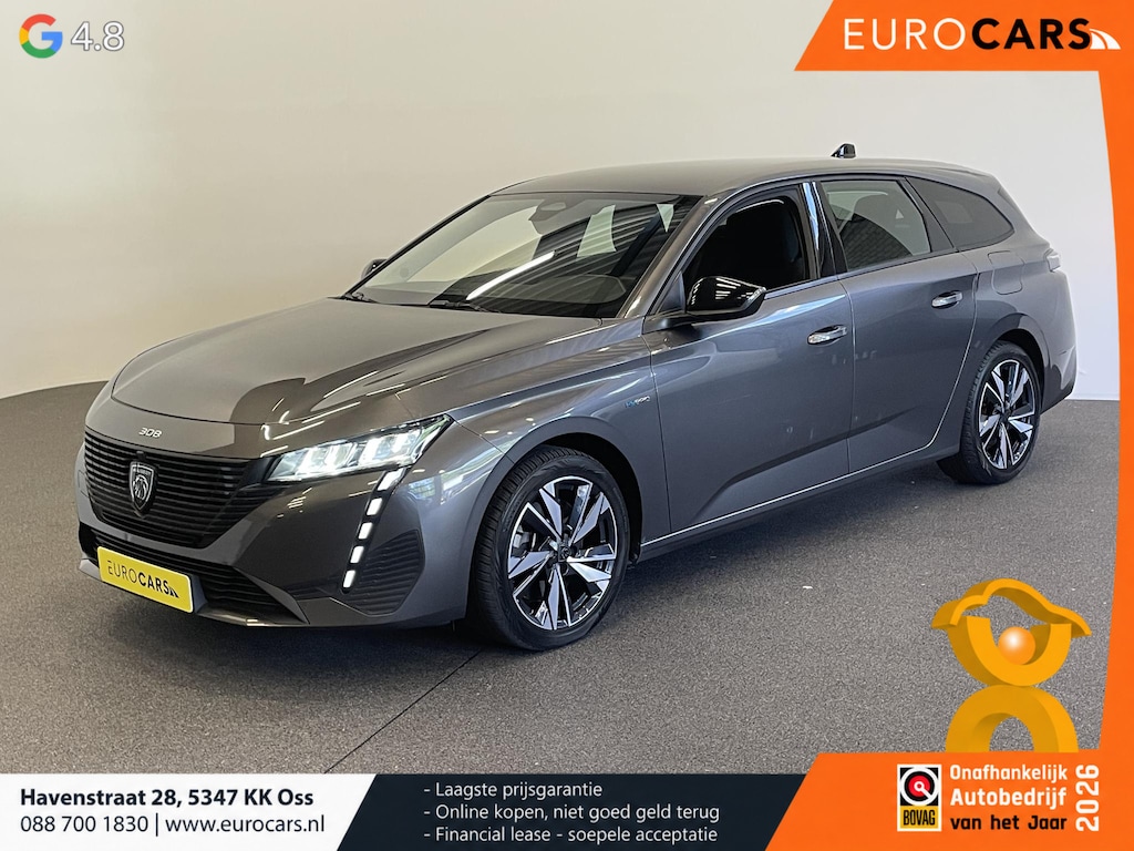 Peugeot 308 SW 1.6 PHEV 180pk Automaat Active Pack Business Navigatie Apple Carplay/Android Auto PDC VA + Camera 17" LM Velgen Adaptive Cruise Control Full LED Virtual Cockpit