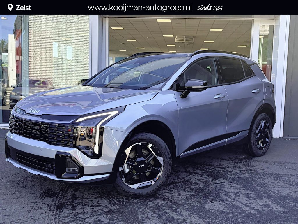Kia Sportage 1.6 T-GDi Hybrid GT-Line | Direct leverbaar | Rijklaarprijs incl 4000 euro inruilvoordeel!! | Elek. bestuurdersstoel | HUD | Schuif/kanteldak | Dodehoeksensor | Elek. achterklep