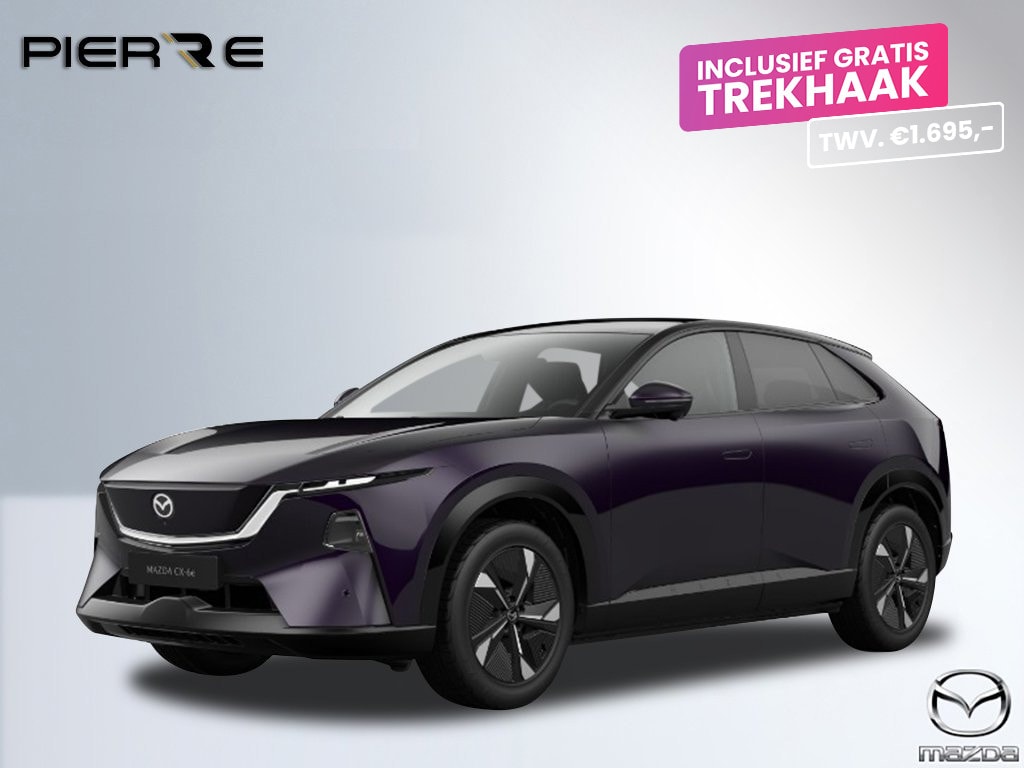 Mazda CX-6e Takumi Business Edition 78 kWh NAVI | 26 INCH INFOTAINMENT SCHERM | APPLE CARPLAY / ANDROID | 360 VIEW MONITOR | 19 INCH LMV  | PANORAMA DAK LEVERING 2026 (PROFITEER DIT JAAR NOG VAN DE 18 % BIJTELLING)