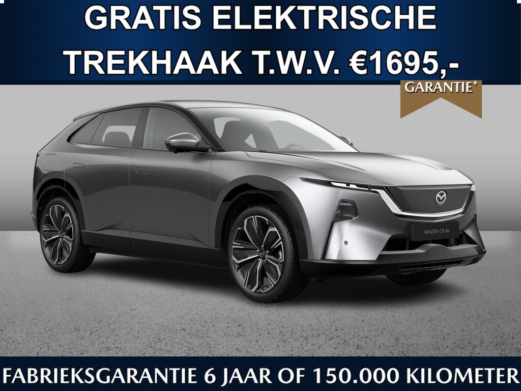 Mazda CX-6e Takumi 78 kWh | Gratis elektr. trekhaak t.w.v. €1695,- | Tot 468km range | Tot 200kW snelladen