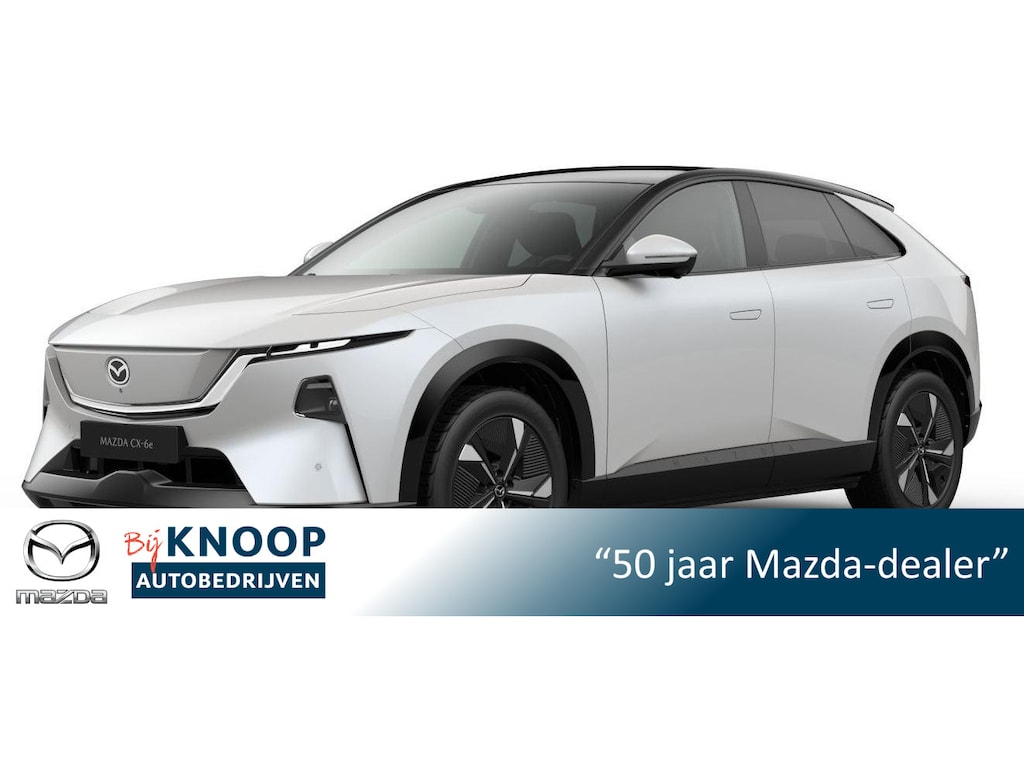 Mazda CX-6e Takumi Business Edition 78 kWh |September levering| Crystal White Pearl |+ Gratis TREKHAAK t.w.v. € 1.695,-!