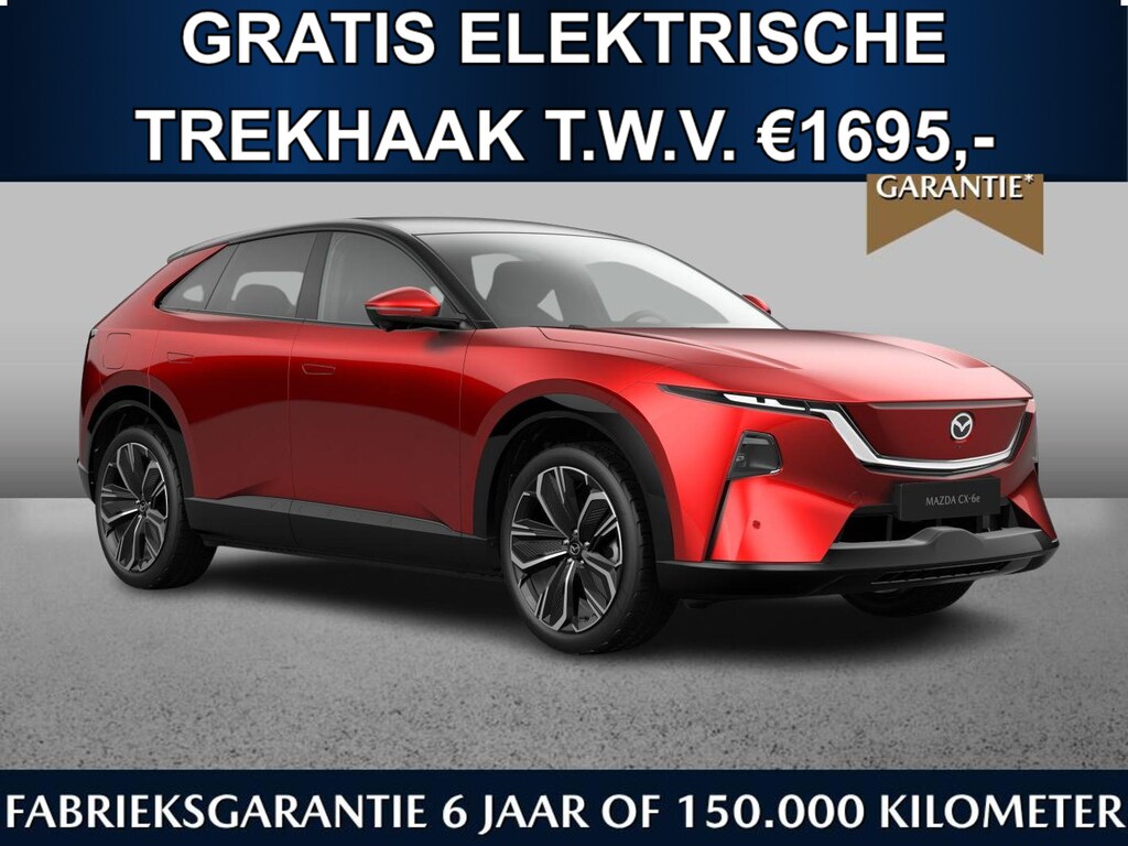 Mazda CX-6e Takumi 78 kWh | Gratis elektr. trekhaak t.w.v. €1695,- | Tot 468km range | Tot 200kW snelladen