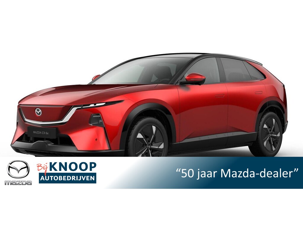 Mazda CX-6e Takumi Business Edition 78 kWh |September levering| Soul Red Crystal |+ Gratis TREKHAAK t.w.v. € 1.695,-!