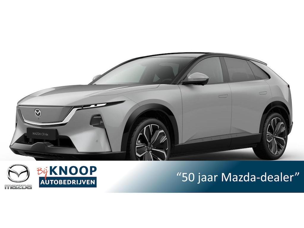 Mazda CX-6e Takumi 78 kWh |September levering| Aero Grey |+ Gratis TREKHAAK t.w.v. € 1.695,-!