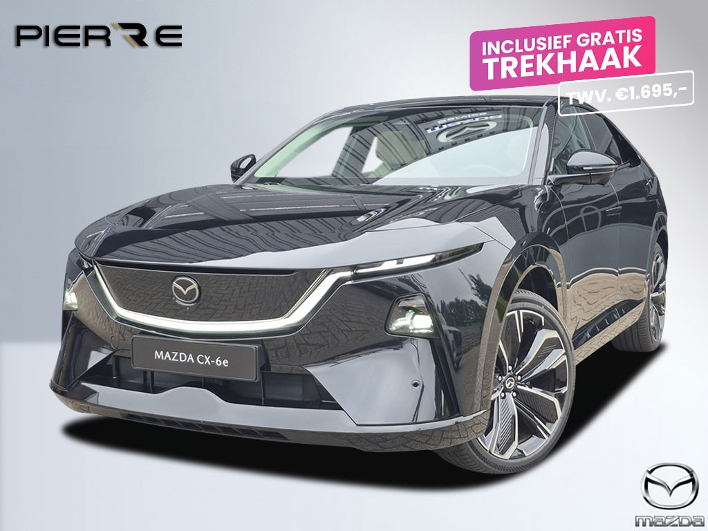 Mazda CX-6e Takumi 78 kWh | PANO DAK | BEIGE LEDER | ELEKTRISCH VERSTELBARE STOELEN | GRATIS TREKHAAK! T.W.V. € 1695,-