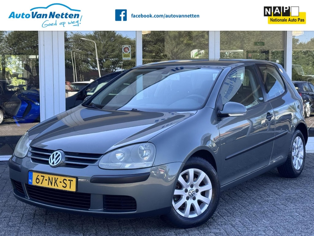 Volkswagen Golf 1.6 FSI 115pk 6bak,Comfortline uitv.,Airco,Lmv,Cruise,