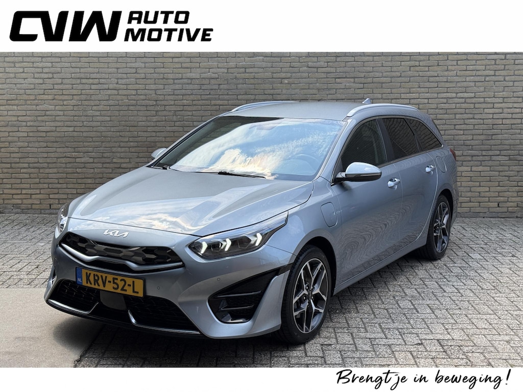 Kia Ceed Sportswagon 1.6 GDI PHEV ExecutiveLine | Lederen bekleding | Trekhaak afneembaar | Adaptieve cruise | Lane assist | Navigatie | Apple CarPlay | Keyless | LED | DAB | Stoelverwarming&koeling | Stuurverwarming | 17 inch velgen | Camera | Elektrische achterklep | Volledig onderhouden