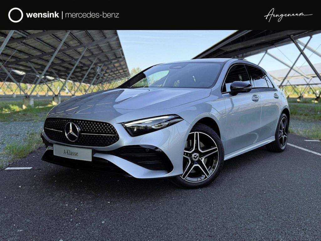 Mercedes-Benz A-klasse 250e Business Solution AMG | Night | Panoramadak | Memory | Head-up display | 360 camera | Sfeerverlichting |