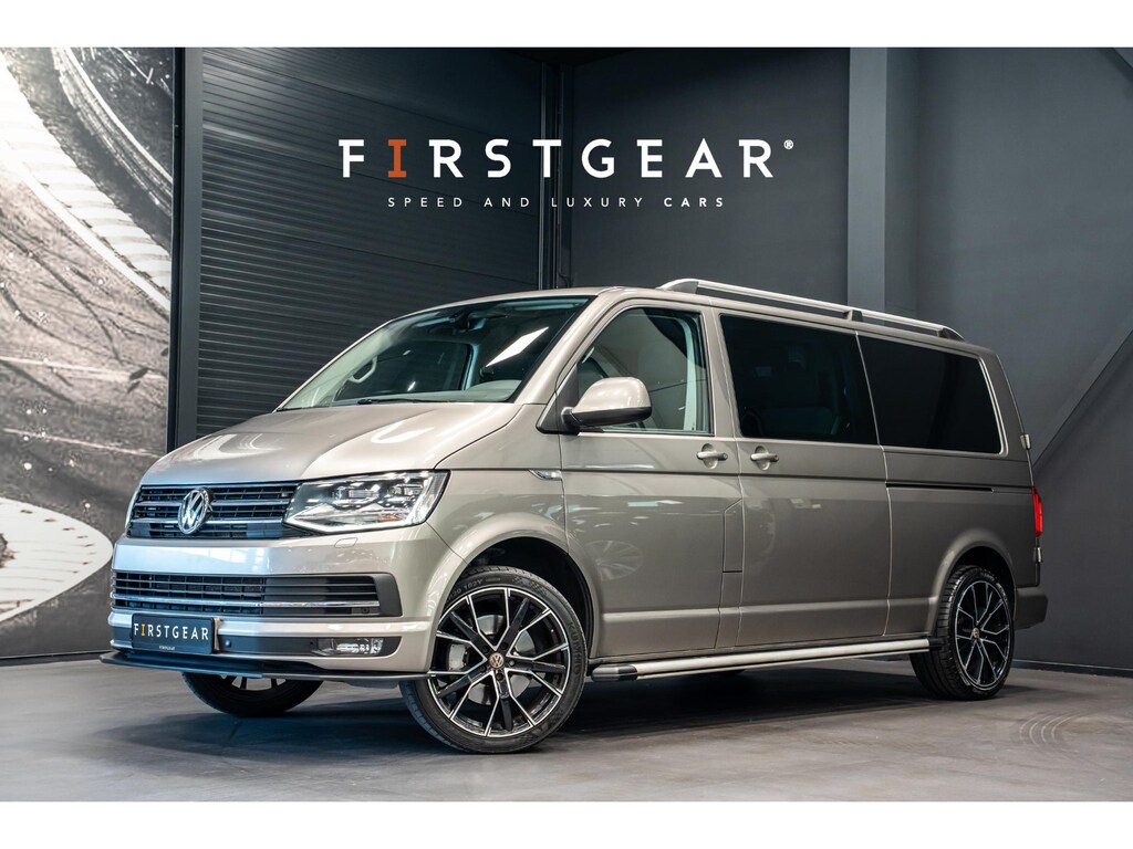 Volkswagen Transporter 2.0 TDI L2H1 DC Highline *Grijs kenteken / Luchtvering achteras / Dubbele cabine / Cruise control / Trekhaak*