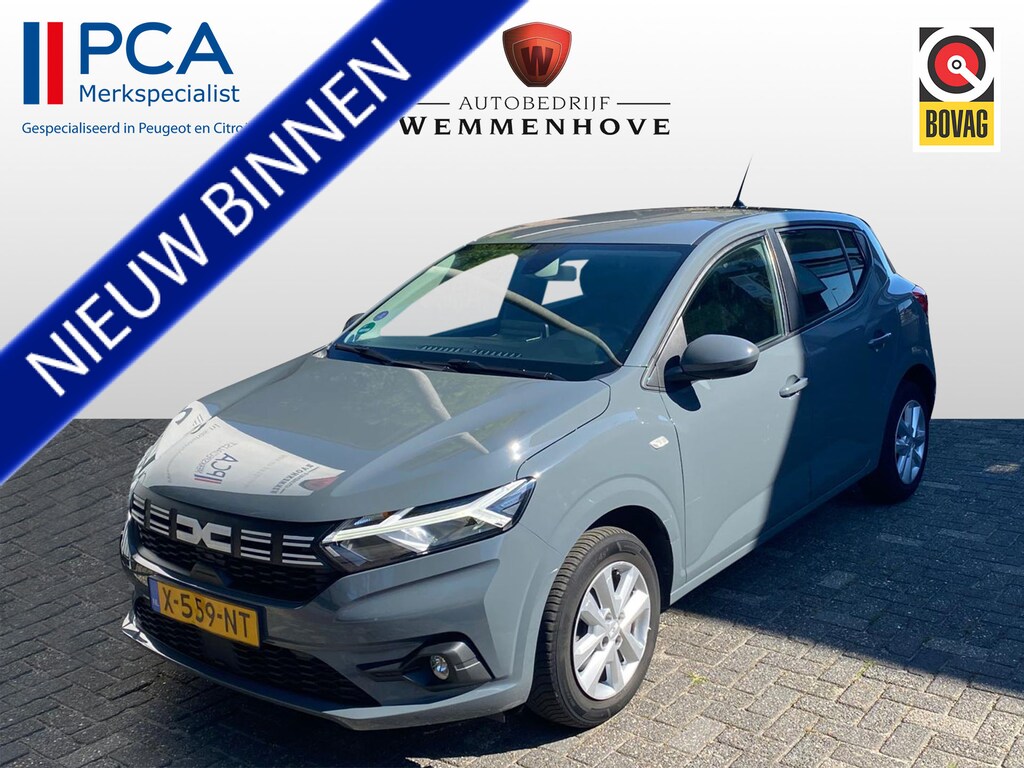 Dacia Sandero 1.0 TCe 100 ECO-G Expression Nieuw model/Airco/Navigatie