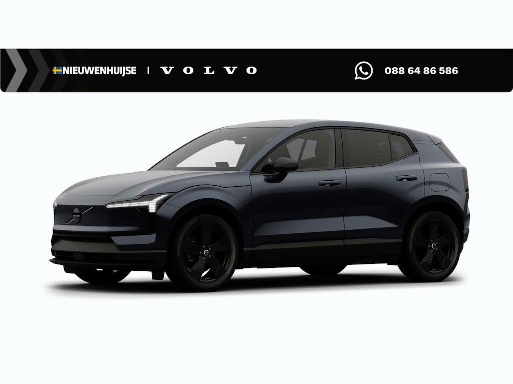 Volvo EX30 P5 Long Range Plus Black Edition Europa 69 kWh | Harman/Kardon | Black Interieur | Power Seats | Stoel & Stuurverwarming |