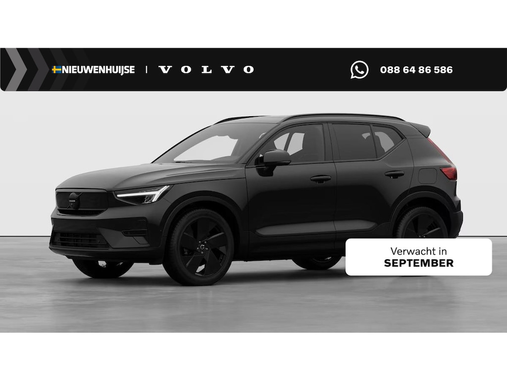 Volvo EX40 Single Motor Ext. Range Ultra Bl. Ed. Eur. 82 kWh | Harman Kardon Audio | Schuif-/Kanteldak | 20" | Getint Glas | Adaptieve Cruise Control | BLIS | 360 Camera |