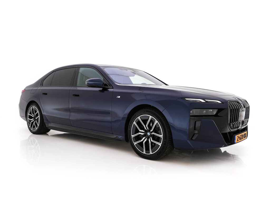 BMW i7 xDrive60 106 kWh M-Sport-Styling [3-Fase-11kW] {SoH-98%} (INCL-BTW) *PANO | LEATHER | FULL-LED | BLIND-SPOT | BOWERS&WILKINS | MEMORY-PACK | TOP-VIEW | VENTILATED/HEATED-COMFORTSEATS | SOFT-CLOSE | WIDE-DIGICOCKPIT | HEAD-UP | KEYLESS | ...