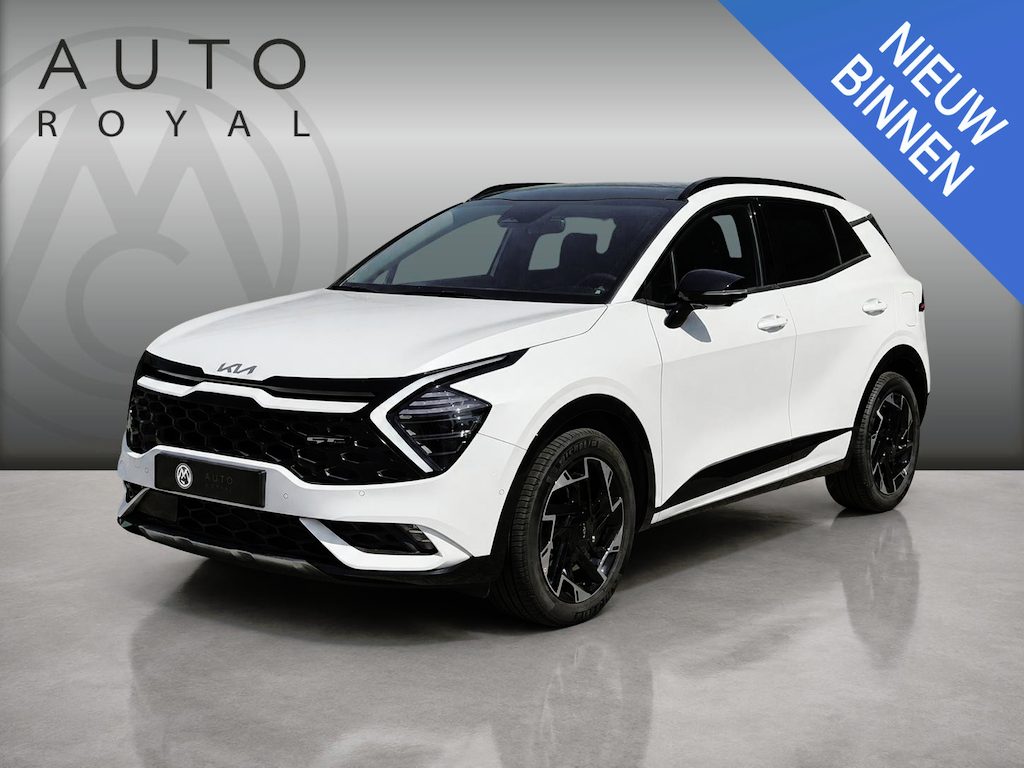 Kia Sportage 1.6 T-GDi Plug-in Hybrid AWD GT-PlusLine GT-LINE | AWD | 360 GRADEN CAMERA | ELEKTRISCH VERSTELBARE STOELEN | STOELVERWARMING | STUURVERWARMING | STUURKOELING | PANORAMADAK | NAVIGATIE | LED | DODEHOEK DETECTIE | APPLE CARPLAY / ANDROID AUTO | ADAPTIEVE CRUISECONTROL | FABRIEK GARANTIE 7 JAAR |