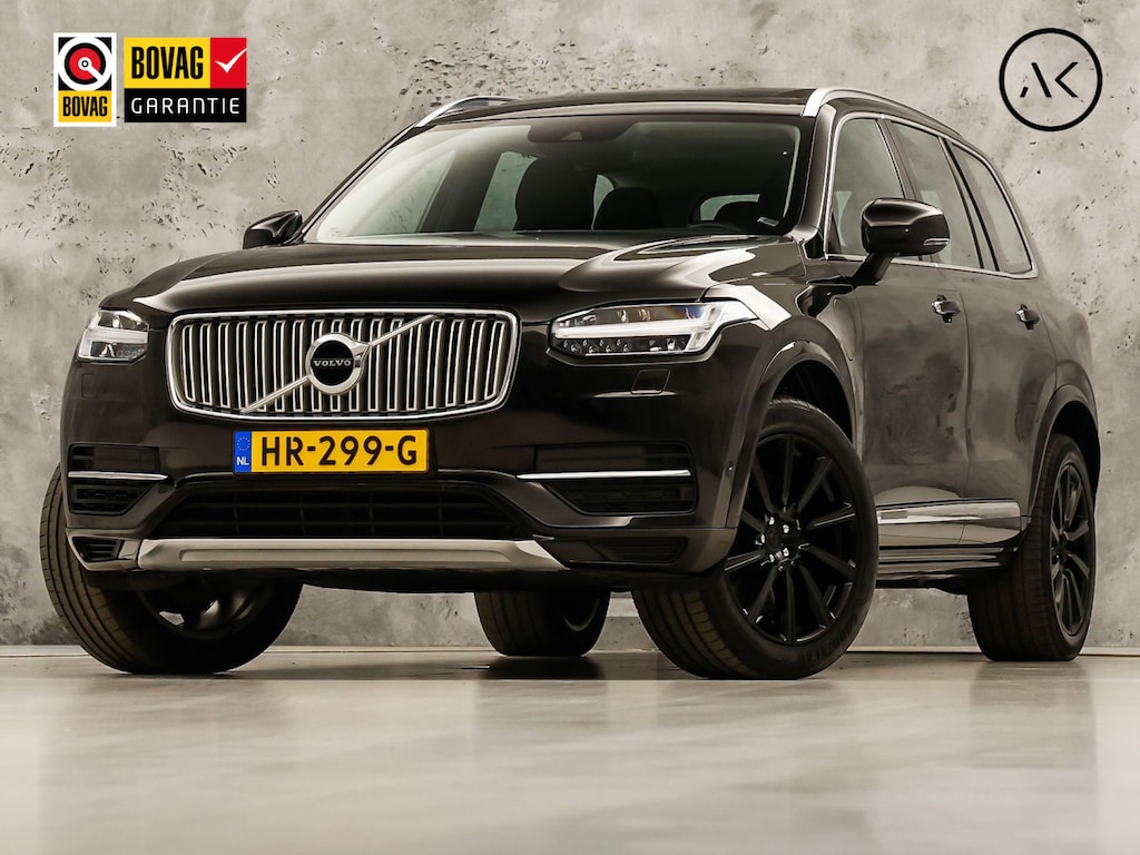Volvo XC90 2.0 T8 Twin Engine AWD Inscription Automaat 407Pk (PANORAMADAK, APPLE CARPLAY, MEMORY SEATS, STOELVERWARMING/KOELING, CAMERA, LEDER, TREKHAAK, NIEUWE APK)