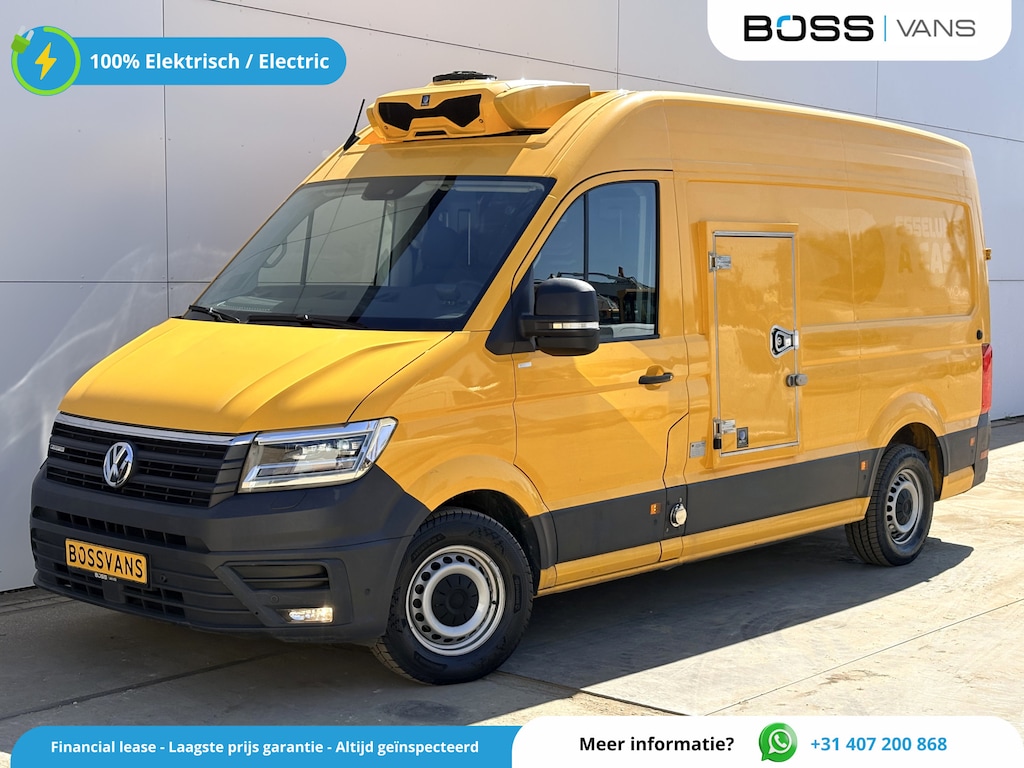 Volkswagen e-Crafter e-Crafter 36kWh 136PK Elektrisch Koelwagen Zanotti Nachtkoeling LED Climate Control Cruise Control Carplay Camera Parkeersensoren 360° Frigo Koeler Kühlwagen Night Cooling