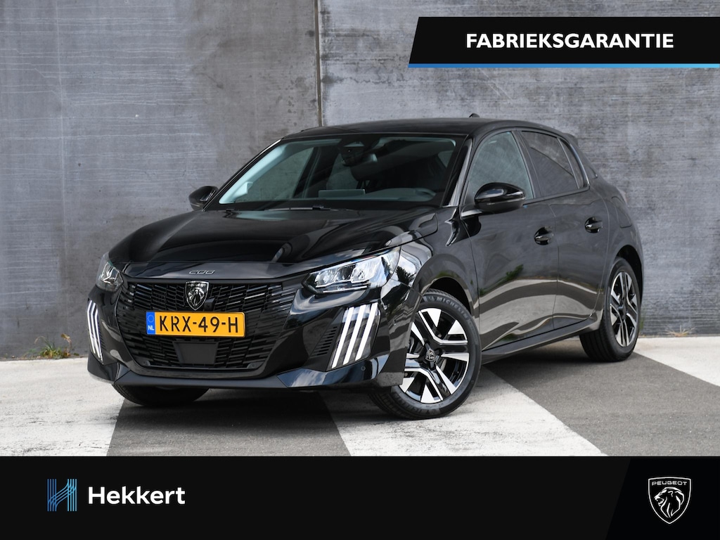 Peugeot 208 Allure 1.2 Hybrid 110pk Automaat DODE HOEK | 16''LM | 360° CAM. | CRUISE.C | NAVI | DAB