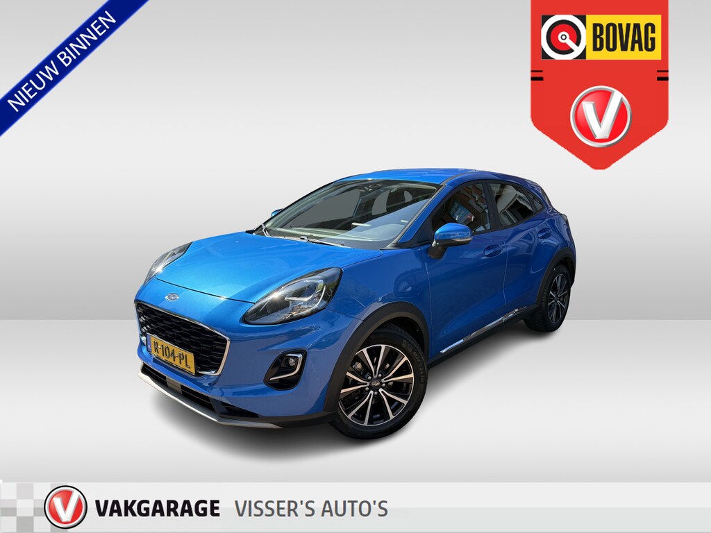 Ford Puma 1.0 EcoBoost Hybrid Titanium X | achteruitrijcamera | stuurverwarming | stoelverwarming | 17 inch velgen | afneembare trekhaak|