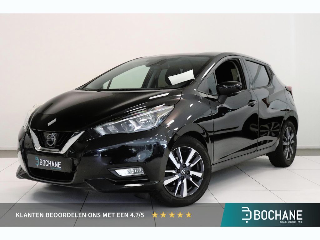Nissan Micra 0.9 IG-T N-Connecta | Climate control | Parkeersensor | All season | Key-less | Navigatie |