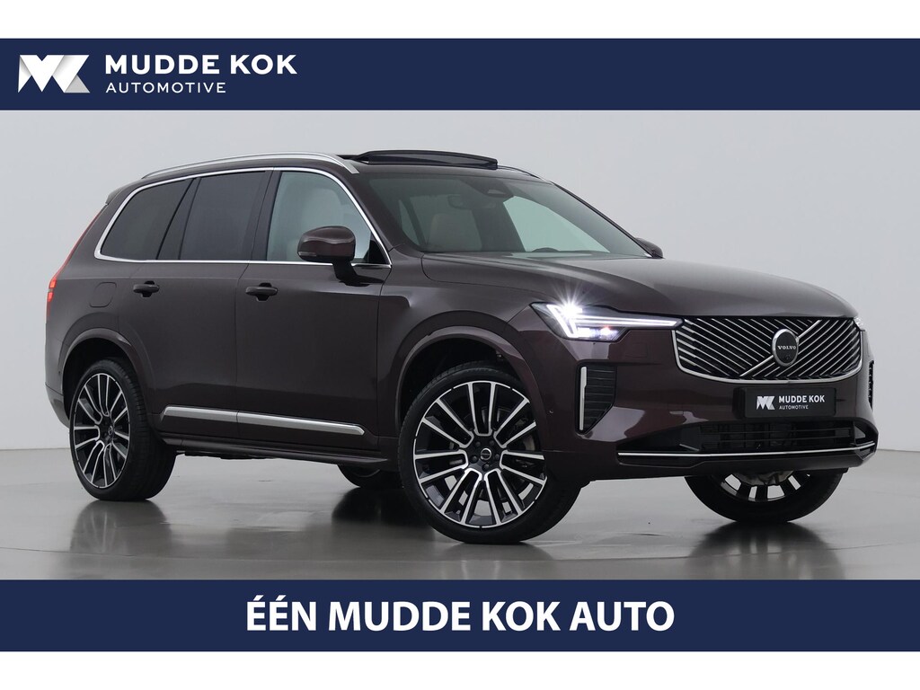 Volvo XC90 T8 Ultra Bright | ACC | Luchtvering | Panoramadak | Bowers&Wilkins | 360° Camera | Trekhaak | Massage | Head-Up | 22 Inch