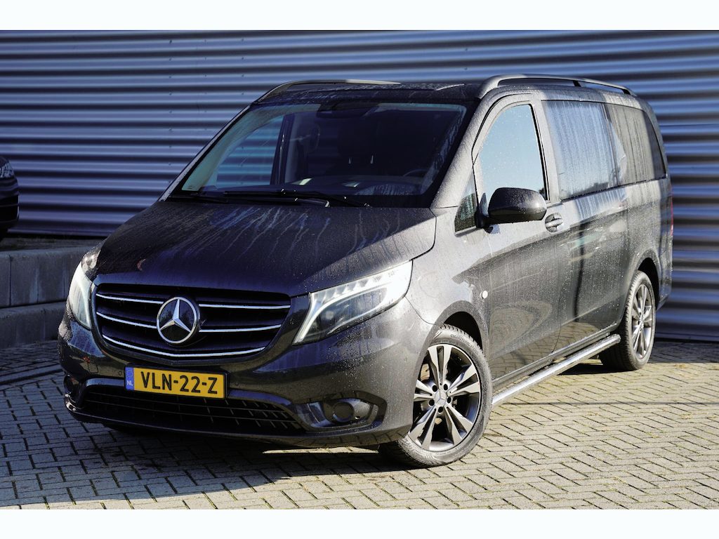 Mercedes-Benz Vito 116 CDI 163PK L2 DC 5-zits Ecc Cruise Leer LED Carplay Trekhaak