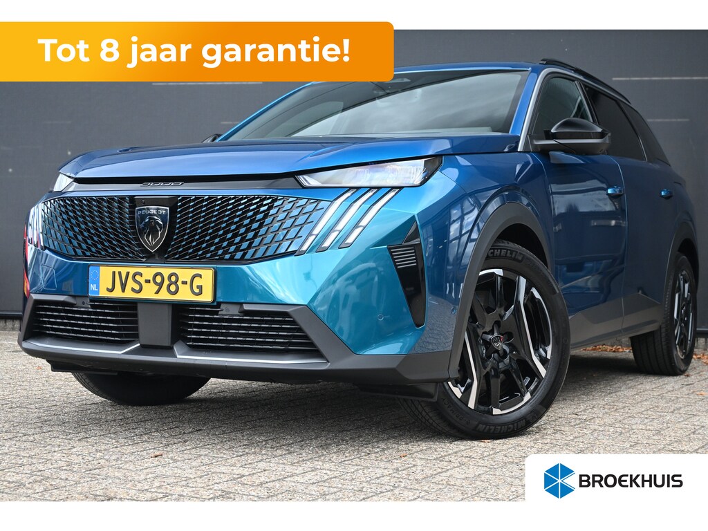 Peugeot 5008 1.6 Plug-in Hybrid 195 Allure 7p Tot 8 Jaar Garantie! | AGR-Comfortstoel | 360 Camera | Adaptive Cruise | Stuur/Stoelverwarming | Dodehoek-Detectie | !!