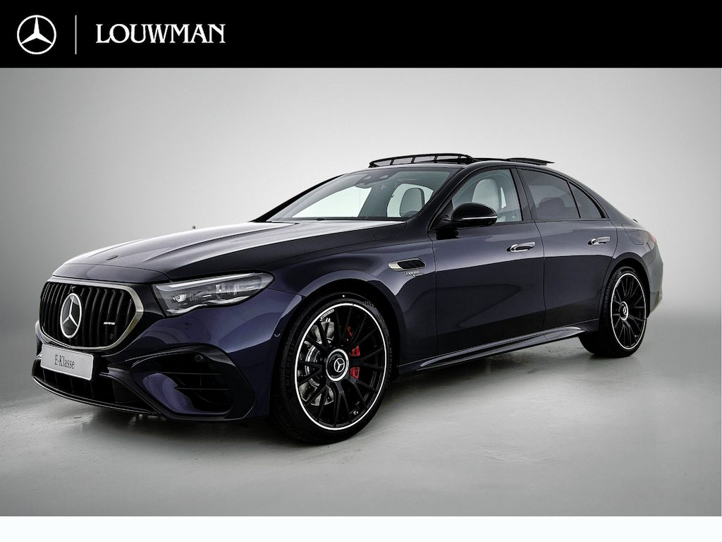 Mercedes-Benz E-klasse AMG 53 4MATIC+ Night Edition | Premium Plus | AMG Nightpakket ll | Winterpakket | Rijassistentiepakket Plus | AMG DYNAMIC PLUS pakket | Panoramaschuifdak | 360° camera | Burmester® 4D surround sound system |