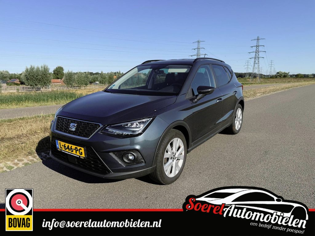 SEAT Arona 1.0 TSI FR boekjes virtueel dashboard leer alcantara