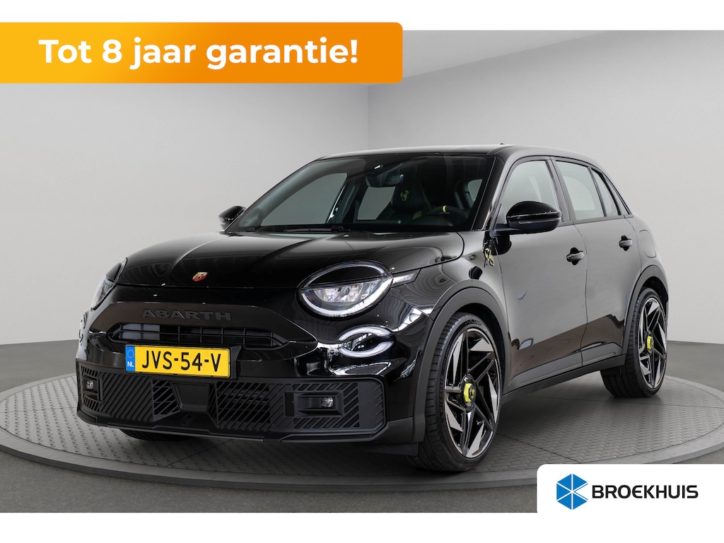 Abarth 600e Turismo 54 kWh | Tot 8 Jaar Garantie | SOH 98% | Adaptive Cruise | Apple Carplay & Android Auto | 20 Inch Lichtmetalen velgen |