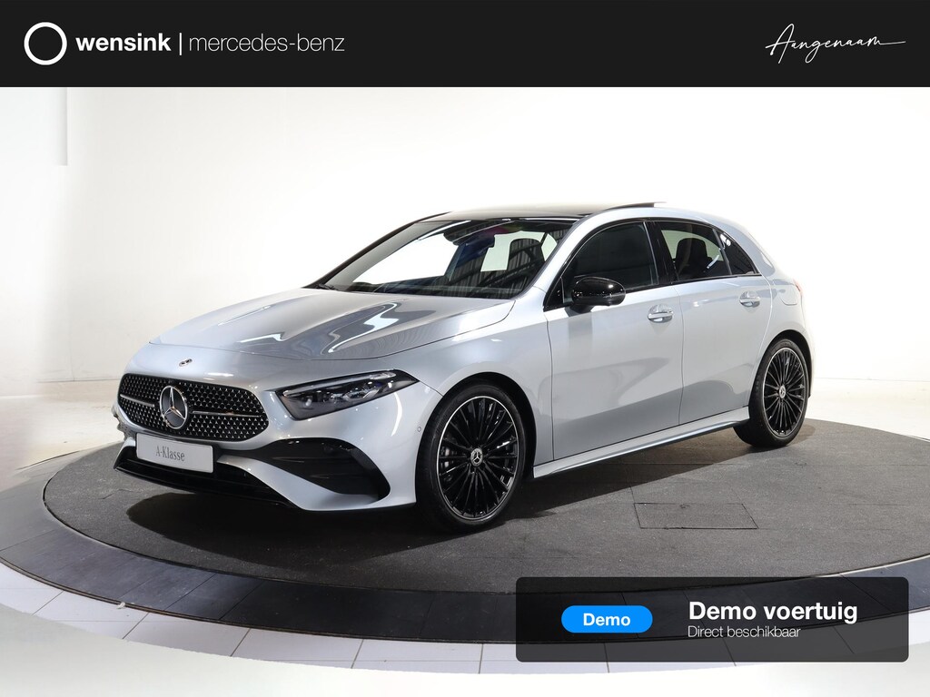Mercedes-Benz A-klasse 180 Business Solution AMG | Panoramaschuifdak | Premium plus | Head-Up | Stoelverwarming | Achteruitrijcamera |  MULTIBEAM LED |