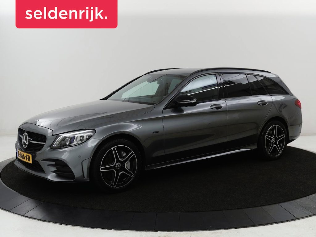 Mercedes-Benz C-klasse Estate 300 e Business Solution AMG Limited d | SOH 88,2% | Leder/alcantara | Cruise control | Lane assist | Elektrische achterklep | 360 camera | Park assist | Carplay | Sfeerverlichting