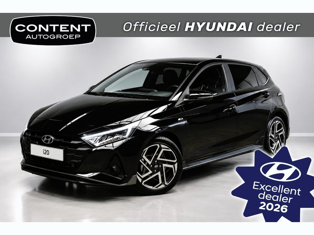 Hyundai i20 1.0 T-GDI MHEV Aut. N-Line | Automaat I 1e eig | 1500km!!! | Navi | Camera | PDC | Android -Carplay | Climat I Stuur+Stoel verwarming