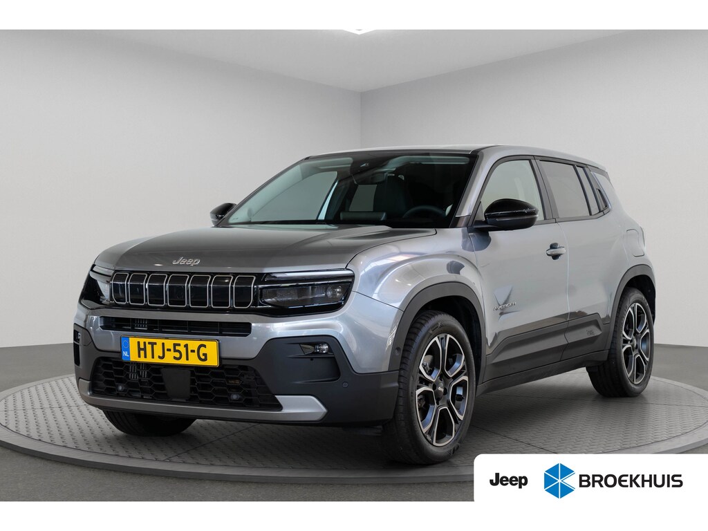 Jeep Avenger 1.2 e-Hybrid Summit | Tot 8 Jaar Garantie | Navigatie | Camera | Keyless Entry & Start | Climate Controle | Parkeersensoren |