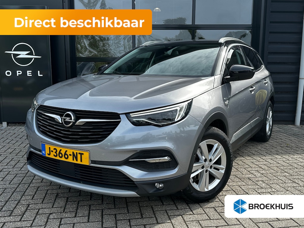 Opel Grandland X 1.2 Turbo 120 Jaar Edition 130 PK | TREKHAAK| CAMERA + SENSOREN| AGR COMFORTSTOELEN| ELECTRONIC CLIMATE CONTROL| CRUISE CONTROL| GETINT GLAS|