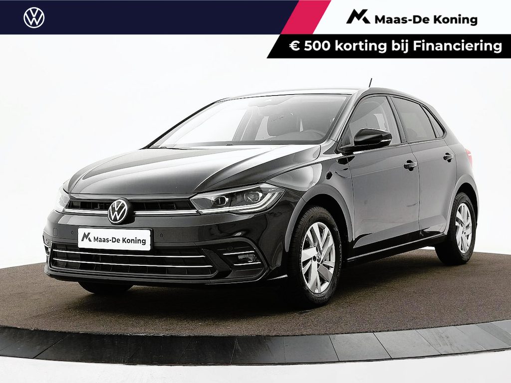 Volkswagen Polo 1.0 TSI 95pk DSG Style · Camera · Apple/Android Car Play · Stoelverwarming · IQ.Light · 15'' Inch ·
