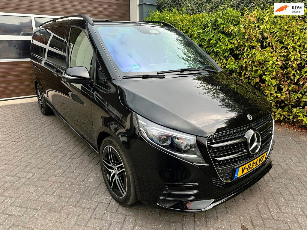 Mercedes-Benz V-klasse 300d L3 DC Avantgarde AMG Distronic 360Camera Memory Burmester Trekhaak Elektrische schuifdeuren