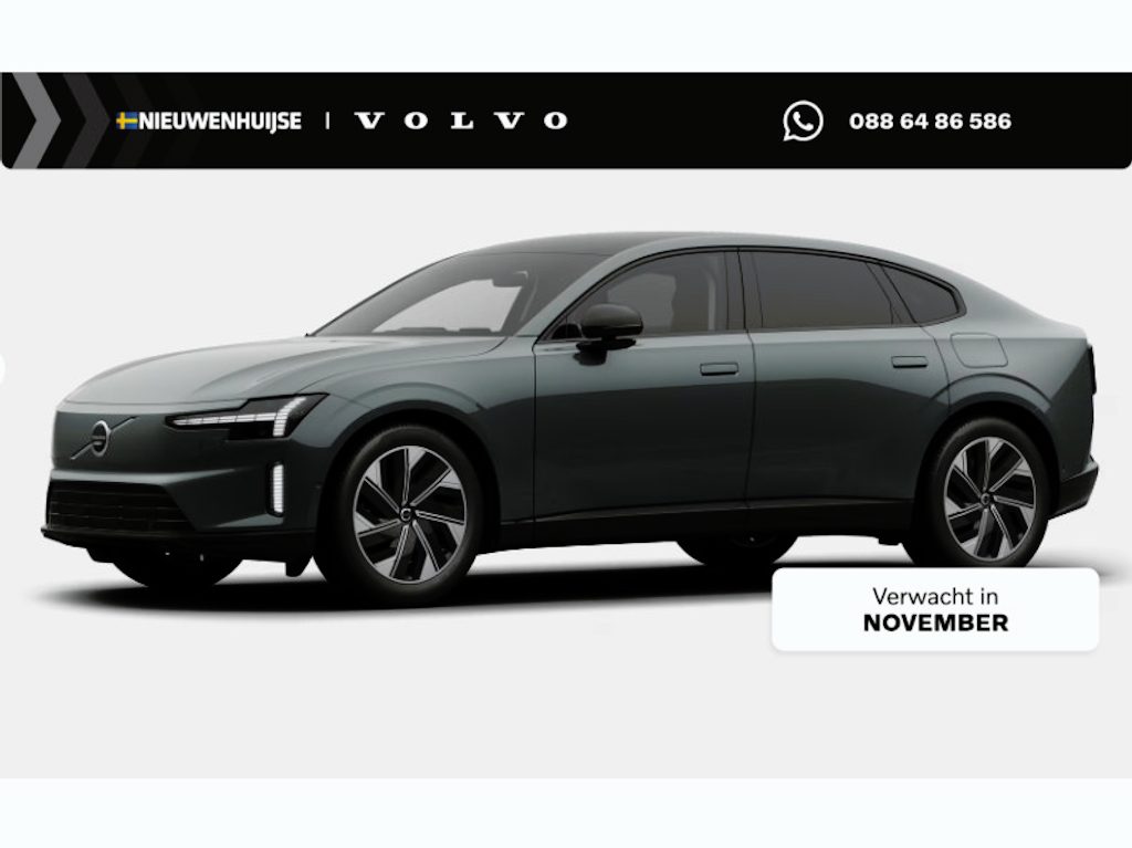 Volvo ES90 Single Motor Ext. R. Plus Business Edition 92 kWh | Google | Long Range | Head-Up Display | Verwarmbare en Geventileerde Stoelen | Panoramadak | Getint Glas | Bose Audio | Stuurverwarming | 360 Camera | Zwarte Hemelbekleding | Keyless | Zitverlenging | Memory |