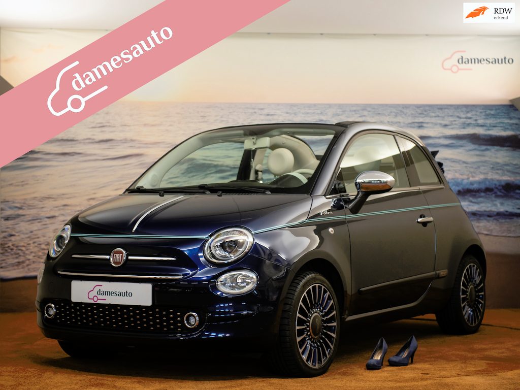 Fiat 500 1.2 Riva, Cabriolet, Beats, Nav, Clima, nwe distributieriem!