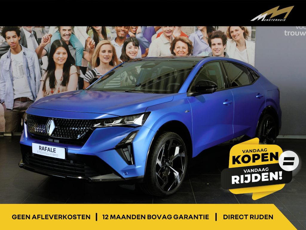 Renault Rafale 1.2 E-Tech 4x4 plug-in hybrid 300 atelier Alpine - Trekhaak - Verwarmde voorruit - Matrix LED - Dodehoek