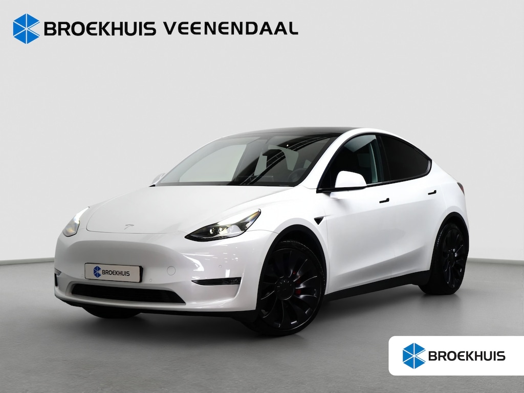 Tesla Model Y Long Range Dual AWD Performance | Pano | Adap. Cruise | Camera | Leder