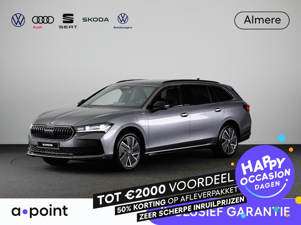 Skoda Superb combi Sportline Business PHEV 1.5 TSI 204 pk 6 versn. DSG | Panoramadak | Trekhaak wegklapbaar