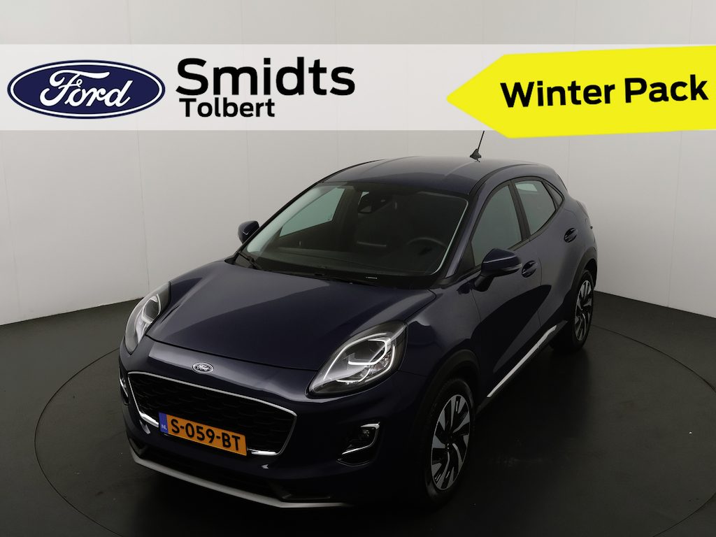 Ford Puma 125PK EcoBoost Hybrid Titanium | Winter Pack | Cruise | Navi | Airco | Park sens. achter | Apple Carplay /  Android Auto