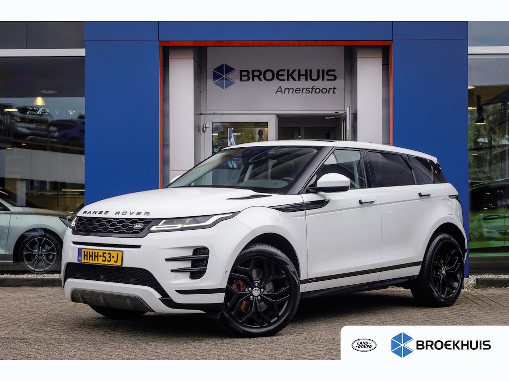 Land Rover Range Rover Evoque 1.5 P300e AWD R-Dynamic SE | Apple Carplay/Android Auto | Panoramadak | Camera | Leder bekleding | Stoel/Stuur/ Voorruitverwarming Verwarming | Achteruitrijcamera | Apple Carplay/Android Auto|telefoonintegratie premium | Buitenspiegels elektrisch verstel- en verwarmbaar