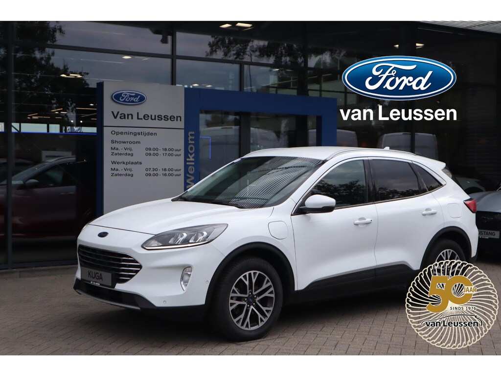 Ford Kuga 2.5 PHEV TITANIUM AFN-TREKHAAK KEYLESS CLIMA WINTERPACK 18"LMV PARK-SENSOREN CAMERA LED