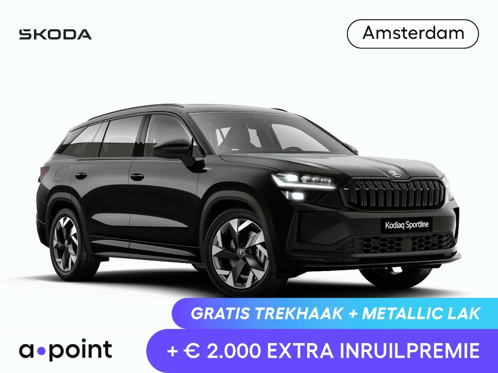 Skoda Kodiaq 1.5 TSI PHEV Sportline Business 204 pk 6 versn. DSG | Comfort Pakket | Panoramadak | Trekhaak | Winter Pakket