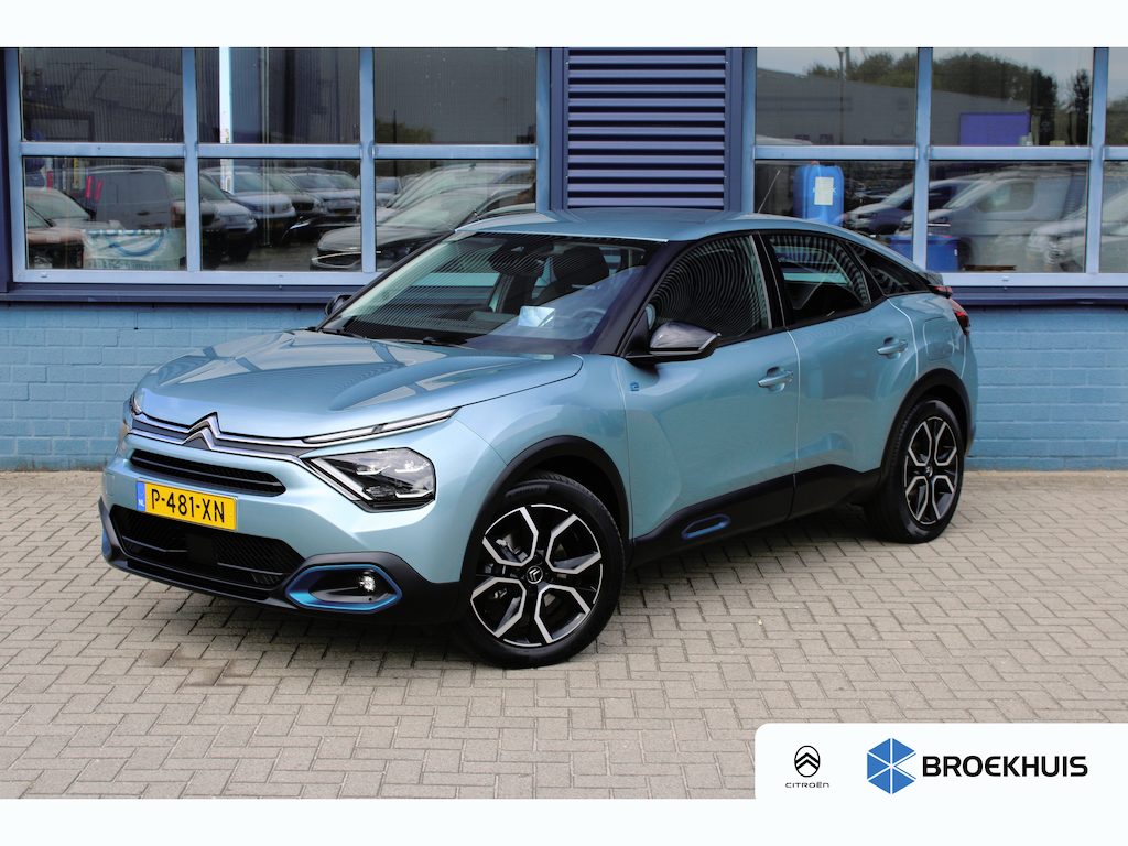 Citroën E-C4 Feel Pack 50 kWh SOH waarde 91,44 | Achterbank in delen neerklapbaar | Achterbank met armsteun en skiluik | Achteropkomend verkeer waarschuwing